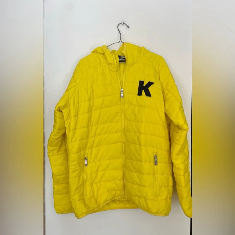 Kärcher Yellow Utility Puffer Jacket Workwear Gorpcore Streetwear Carhartt Style
